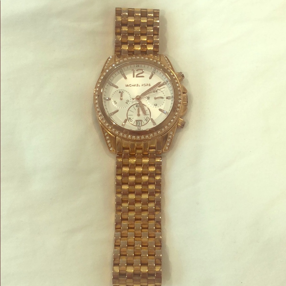 Michael Kors | Rose Gold Chronograph Watch
